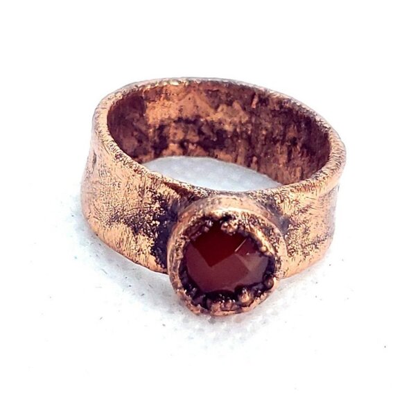 Red Onyx Ring - Picture 3 of 12